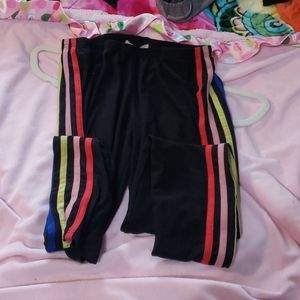 Rainbow line leggings